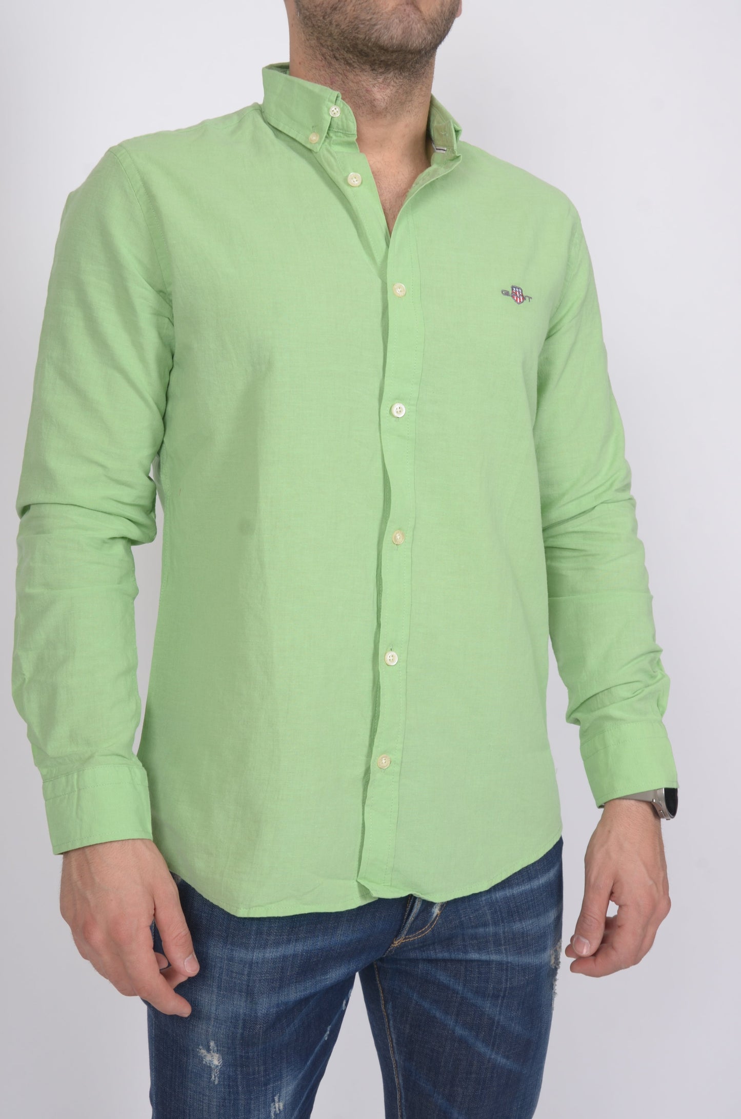 Gant Λινό Πουκάμισο