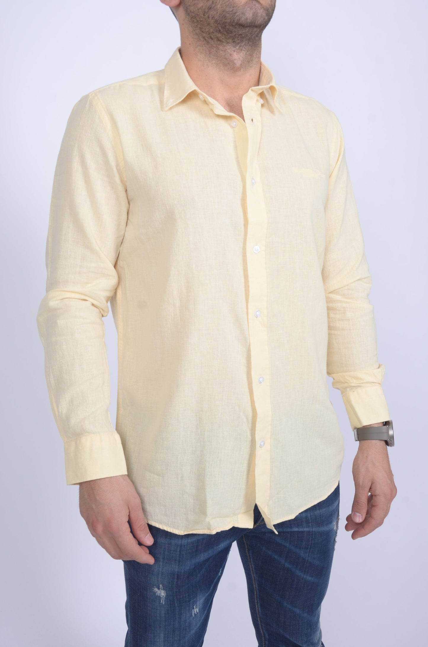 Christian Dior Λινό Πουκάμισο