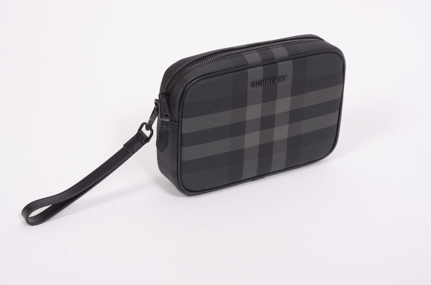 Мъжка чанта Burberry от естествена кожа