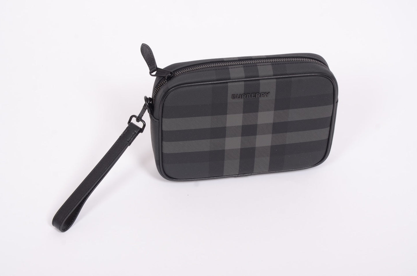 Мъжка чанта Burberry от естествена кожа