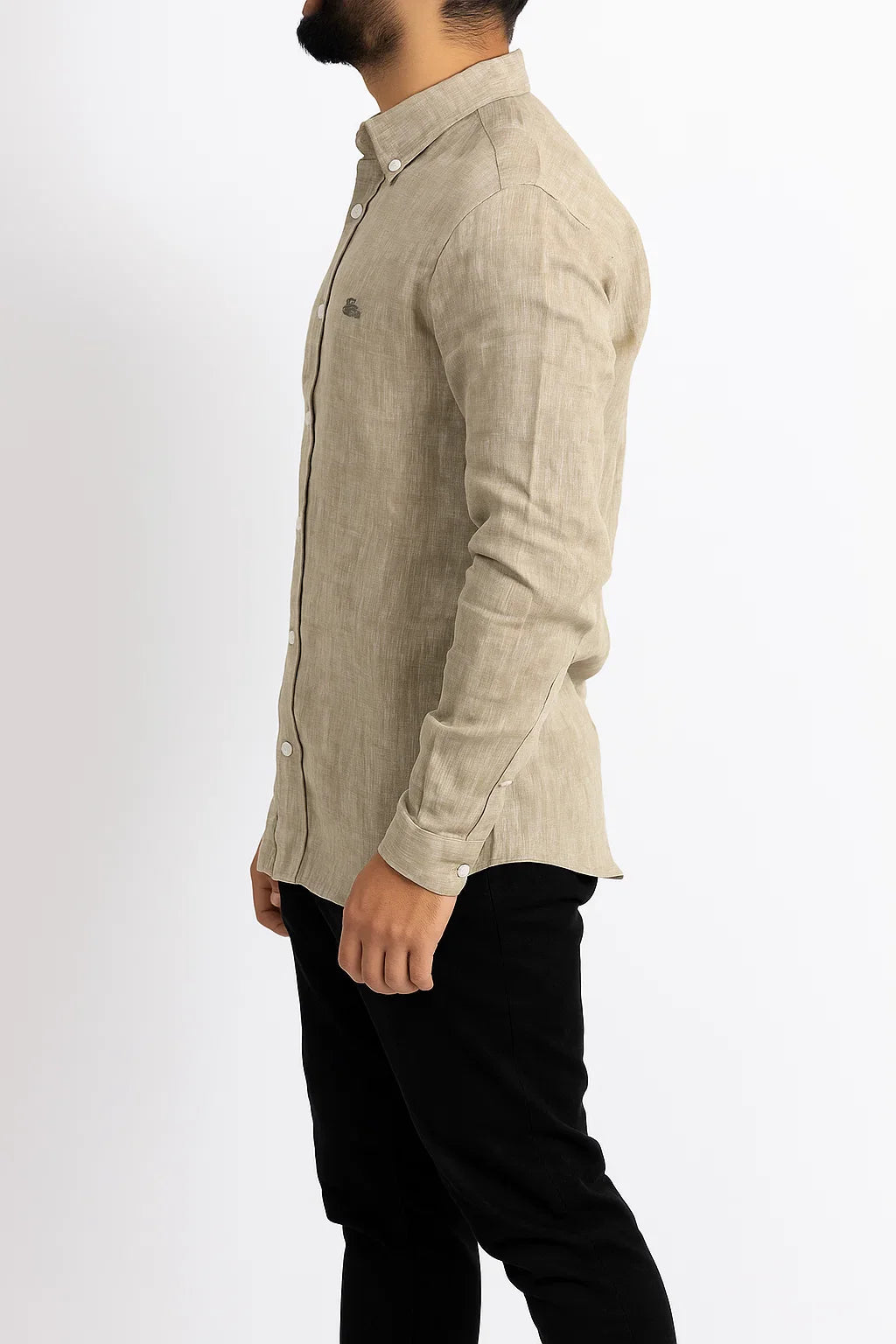 Lacoste Мъжка Ленена Риза