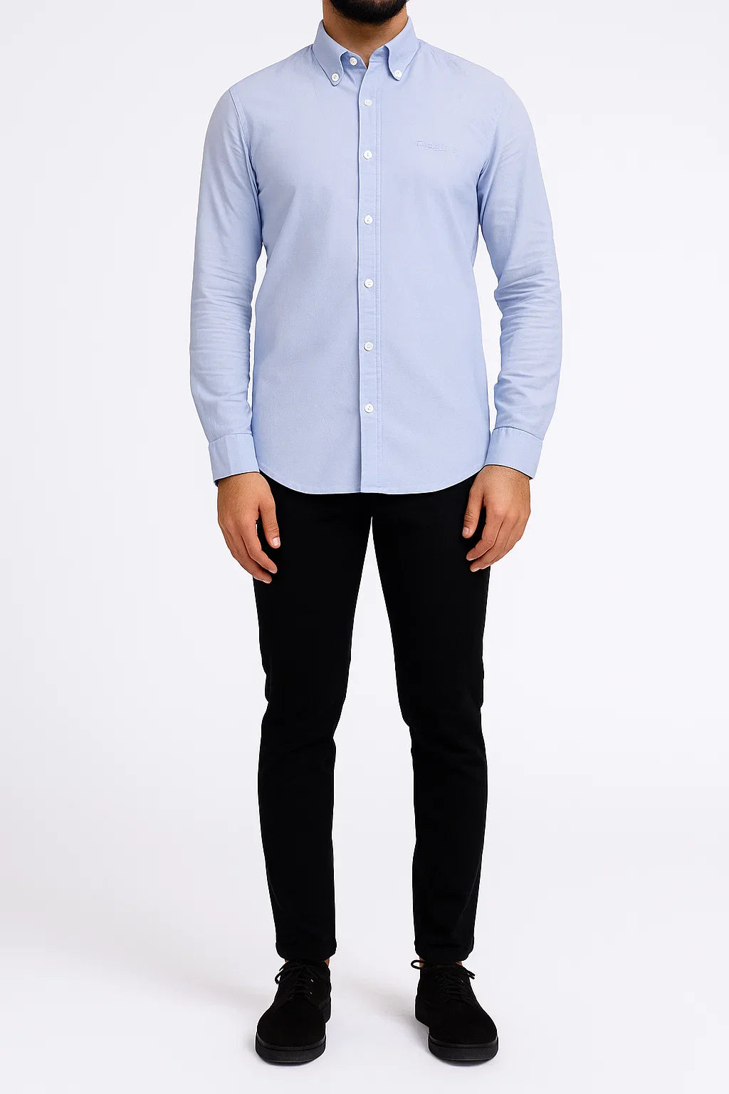 Dior Мъжка Ленена Риза